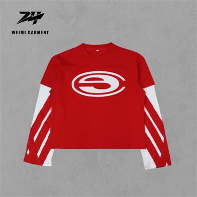 Varsity dvoslojne majice z dolgimi rokavi